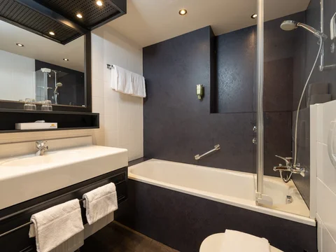 Badezimmer im Studio Panorama