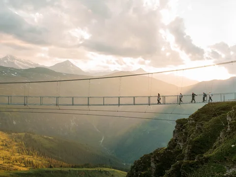 Hängebrücke am Stubnerkogel